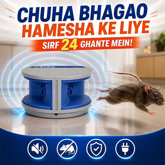 Professional Ultrasonic Rat Repellent Device