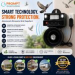 bird repellent device, ultrasonic bird repellent, ultrasonic bird repellent device, bird control equipment, bird control device